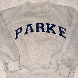 PARKE MOCK NECK  SWEATSHIRT SZ S/M